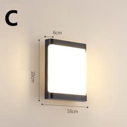 image-Outdoor Wall Light Waterproof Outdoor Wall Lighting