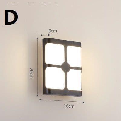 image-Outdoor Wall Light Waterproof Outdoor Wall Lighting