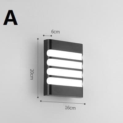 image-Outdoor Wall Light Waterproof Outdoor Wall Lighting