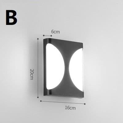 image-Outdoor Wall Light Waterproof Outdoor Wall Lighting