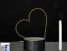 image-3D Light Handwritten Acrylic Message Board