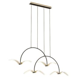 image-Modern Minimalist Bedroom Showroom Window Seagull Led Chandelier