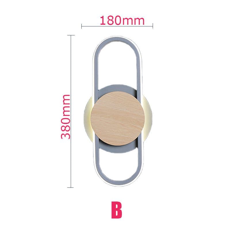 image-Simple Modern Creative Personality Wall Lamp