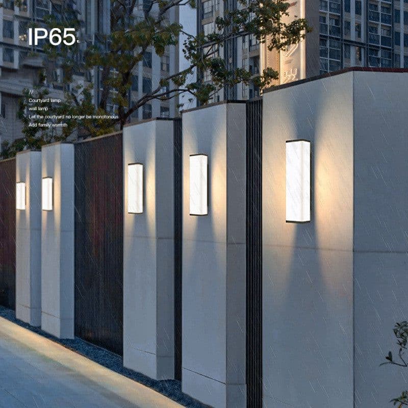 image-Home Outdoor Waterproof Long Strip Outdoor Wall Light