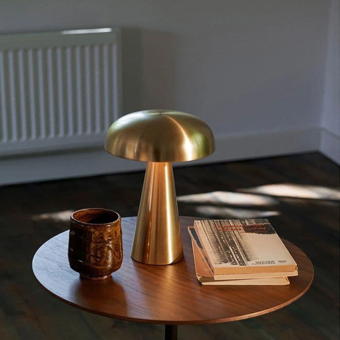 image-Mushroom Lamp LED Table Lamps Touch Dimming Rechargeable Restaurant Hotel Bar Bedside Decor Dimmable Bedroom Desk Night Lights