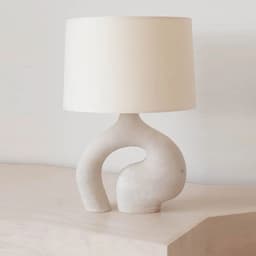 image-Modern Minimalist Creative Living Room Table Lamp Nordic Fabric