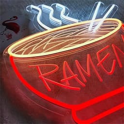 image-Creative Shape Noodle Background Wall LED Light