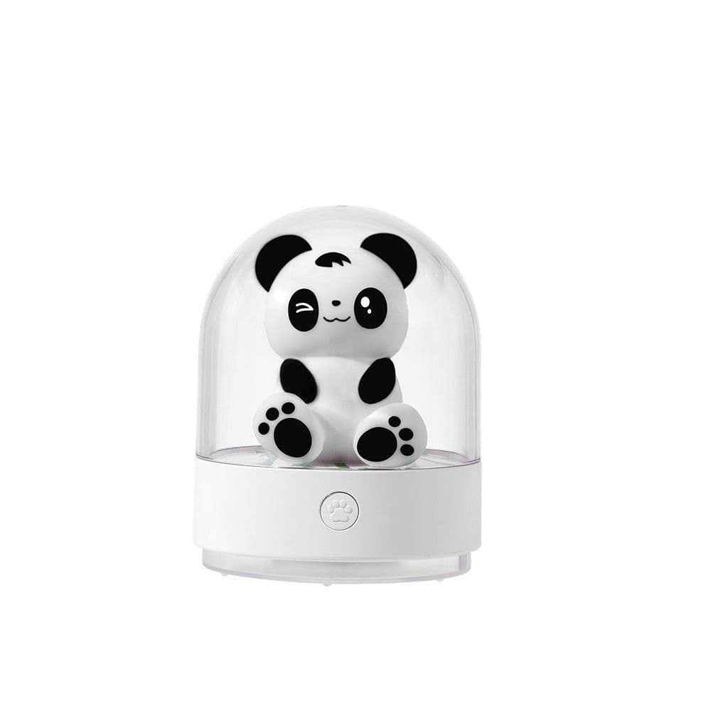 image-3d Creative Panda Car Bedside Night Light Usb Charging Led Table Lamp