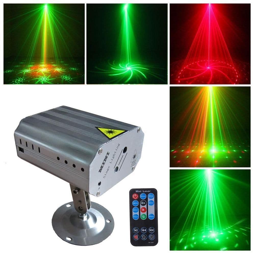 image-KTV Laser Home Bouncer Laser Colorful Lights