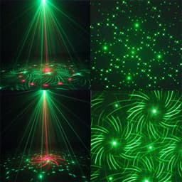 image-KTV Laser Home Bouncer Laser Colorful Lights