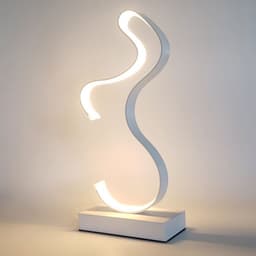 image-Postmodern Minimalist Shaped Table Lamp Romantic Bedroom