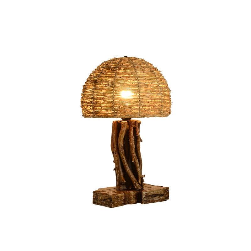 image-Rustic Retro Nostalgic Rattan Living Room Bedroom
