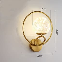image-Light Luxury Crystal Transparent Creative Bedside Lamps