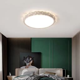 image-Light Luxury Room LED Round Ceiling Lamps
