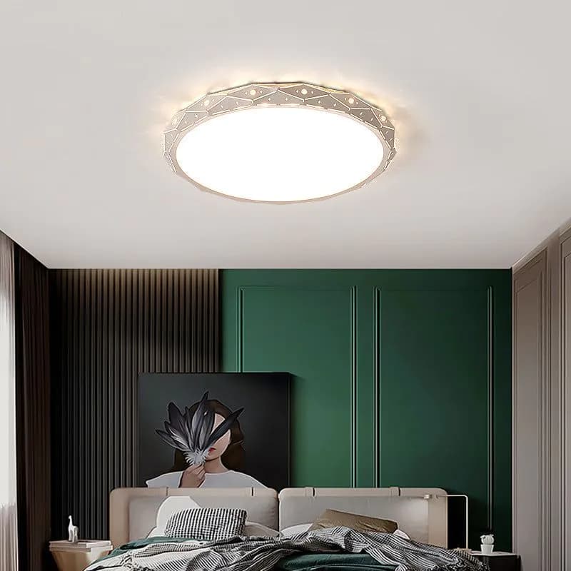 image-Light Luxury Room LED Round Ceiling Lamps