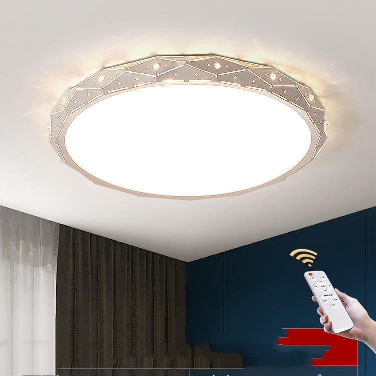 image-Light Luxury Room LED Round Ceiling Lamps