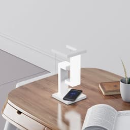 image-Creative Smartphone Wireless Charging Suspension Table Lamp Balance Lamp Floating For Home Bedroom