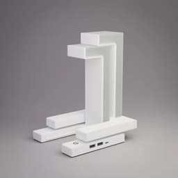 image-Creative Smartphone Wireless Charging Suspension Table Lamp Balance Lamp Floating For Home Bedroom