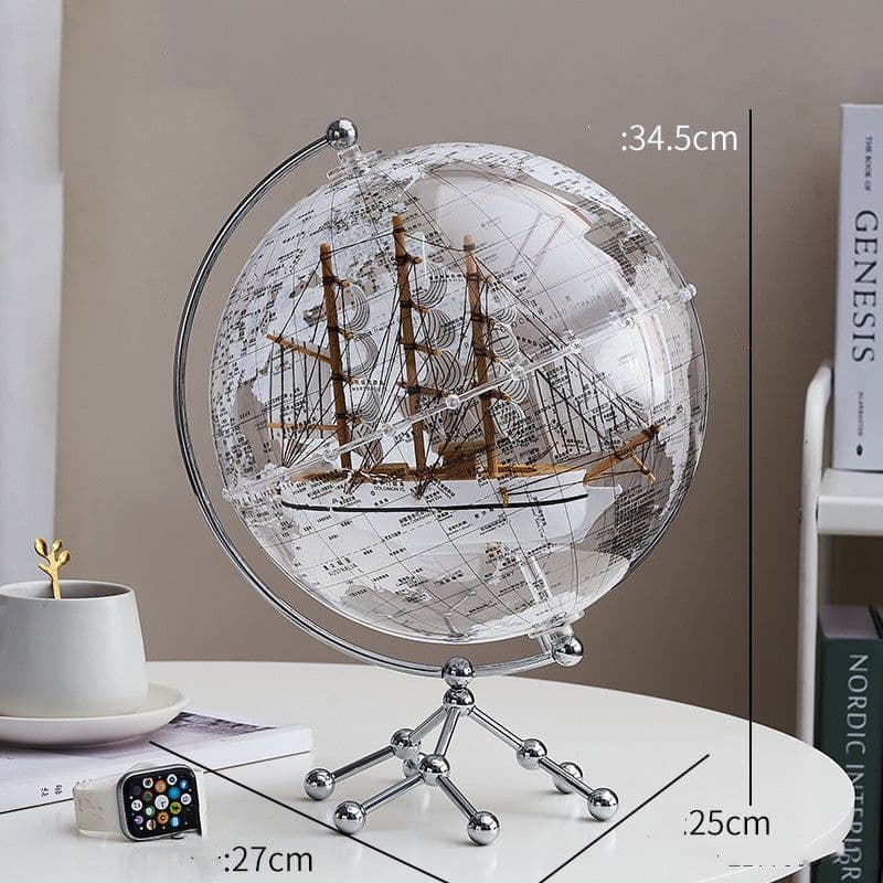 image-Creative DIY Transparent Globe Decoration
