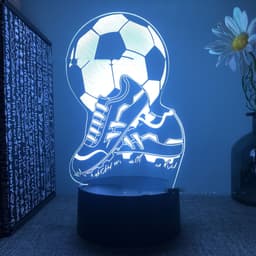 image-Football Club Series Black Remote Touch Creative LED