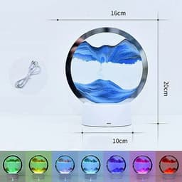 image-Creative 3D Quicksand Table Lamp Bedside