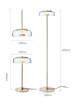 image-Bedside Bedroom Model Room Floor Lamp Of Dining