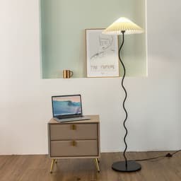 image-Japanese Minimalist Living Room Bedroom Lamp Bedside