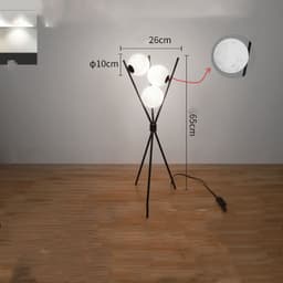 image-Scandinavian Personality Creative Bedroom Minimalist Lamps