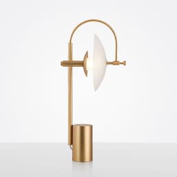 image-Modern Creative Bedroom Bedside Glass Table Lamp