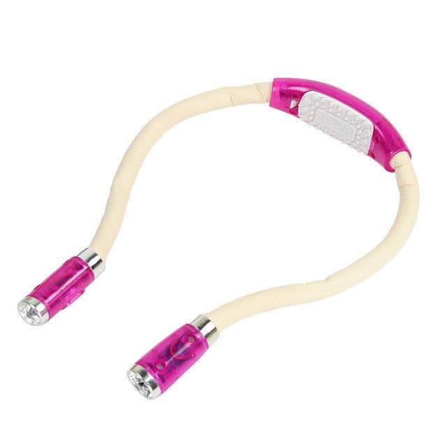 image-Portable LED Book Reading Lighting Hanging Light