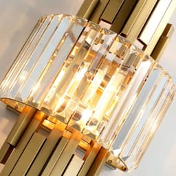 image-New Post-modern Light Luxury Crystal Wall Lamp