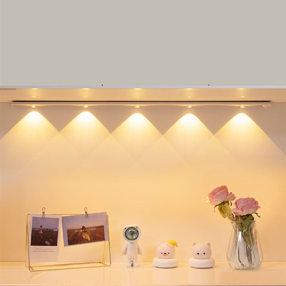 image-LED Wireless Self-adhesive Inductive Charging Shoe Cabinet Cabinet Light Strip