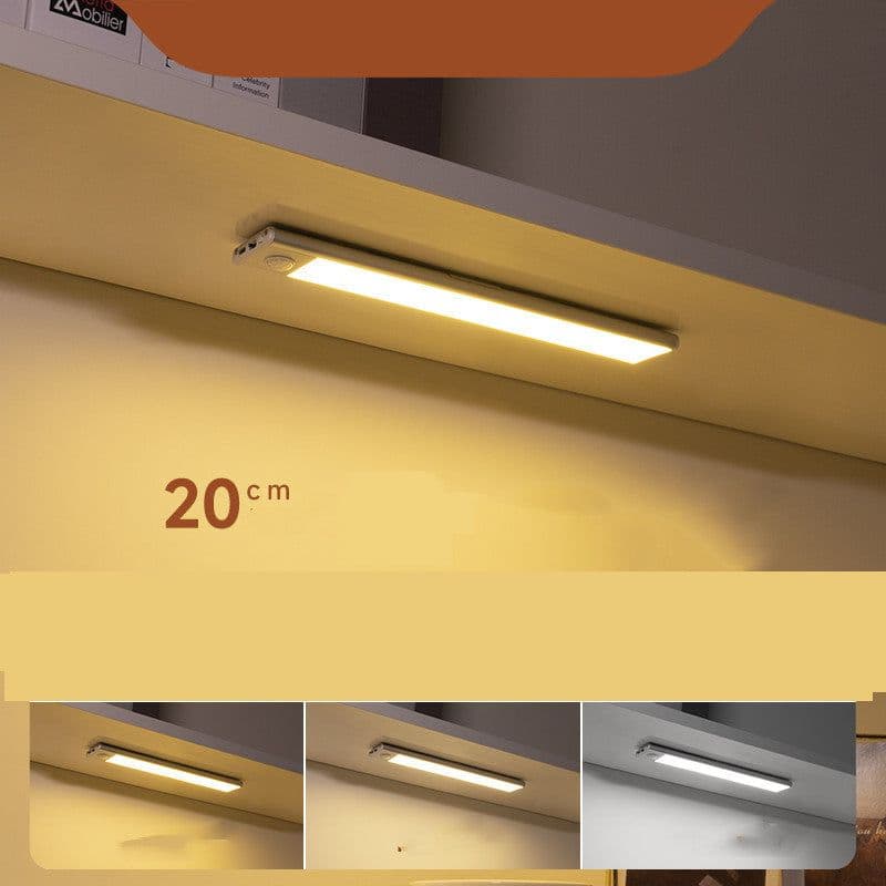 image-LED Wireless Self-adhesive Inductive Charging Shoe Cabinet Cabinet Light Strip