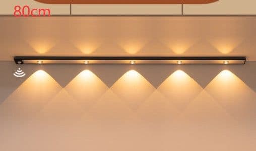 image-LED Wireless Self-adhesive Inductive Charging Shoe Cabinet Cabinet Light Strip