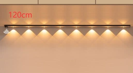 image-LED Wireless Self-adhesive Inductive Charging Shoe Cabinet Cabinet Light Strip