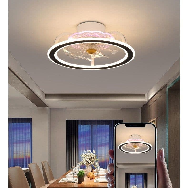 image-Bedroom Ceiling Lamp Modern Fan Lamp