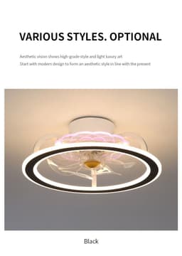 image-Bedroom Ceiling Lamp Modern Fan Lamp