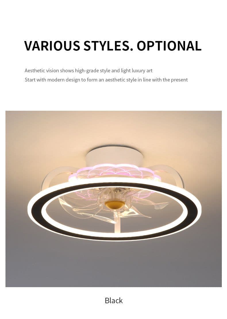 image-Bedroom Ceiling Lamp Modern Fan Lamp