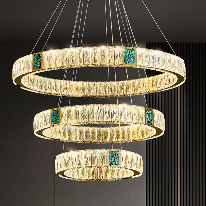 image-Light Luxury Crystal Chandelier Living Dining Room Bedroom Study