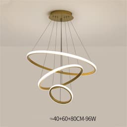 image-Living Room Chandelier Dining Room Lamp Intelligent Simple Household Chandelier