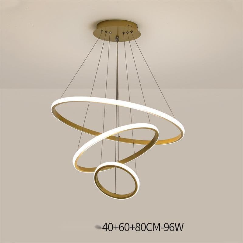 image-Living Room Chandelier Dining Room Lamp Intelligent Simple Household Chandelier
