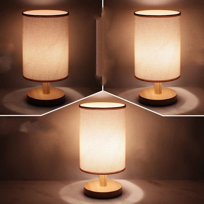 image-Minimalist Modern Scandinavian Ins Girls Warm Light Feeding Bedroom Bedside Table Lamp