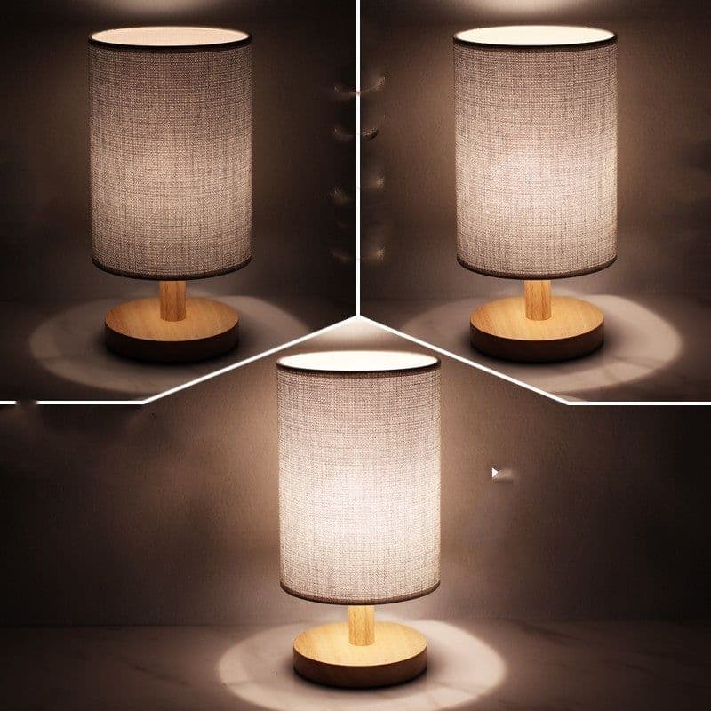 image-Minimalist Modern Scandinavian Ins Girls Warm Light Feeding Bedroom Bedside Table Lamp