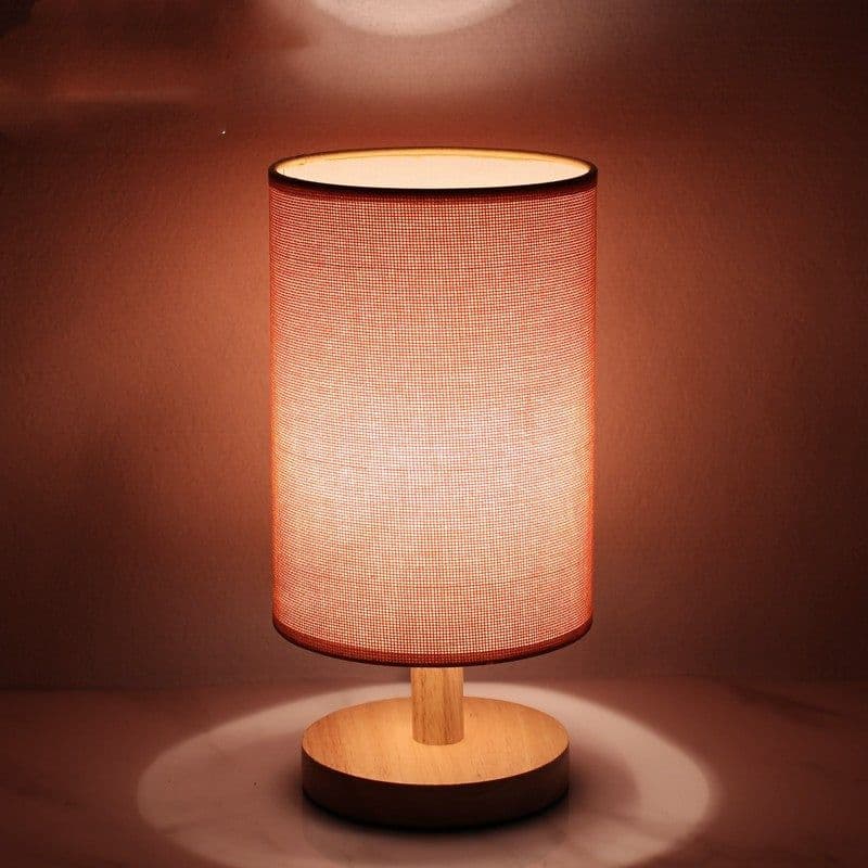 image-Minimalist Modern Scandinavian Ins Girls Warm Light Feeding Bedroom Bedside Table Lamp