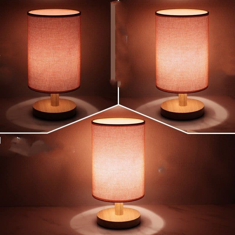 image-Minimalist Modern Scandinavian Ins Girls Warm Light Feeding Bedroom Bedside Table Lamp