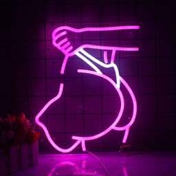 image-Neon Lights In The Shape Of Bar Beauties