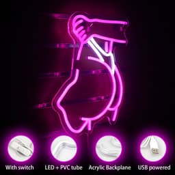 image-Neon Lights In The Shape Of Bar Beauties