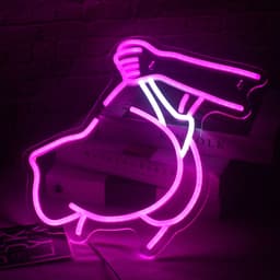 image-Neon Lights In The Shape Of Bar Beauties