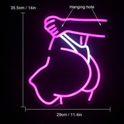 image-Neon Lights In The Shape Of Bar Beauties