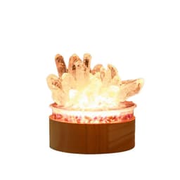 image-White Crystal Single Crystal Small Night Light